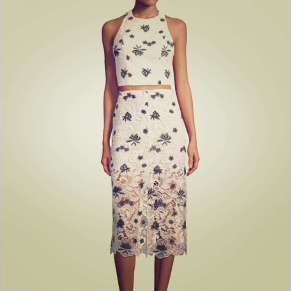 Alice & Olivia Lace Combo Set